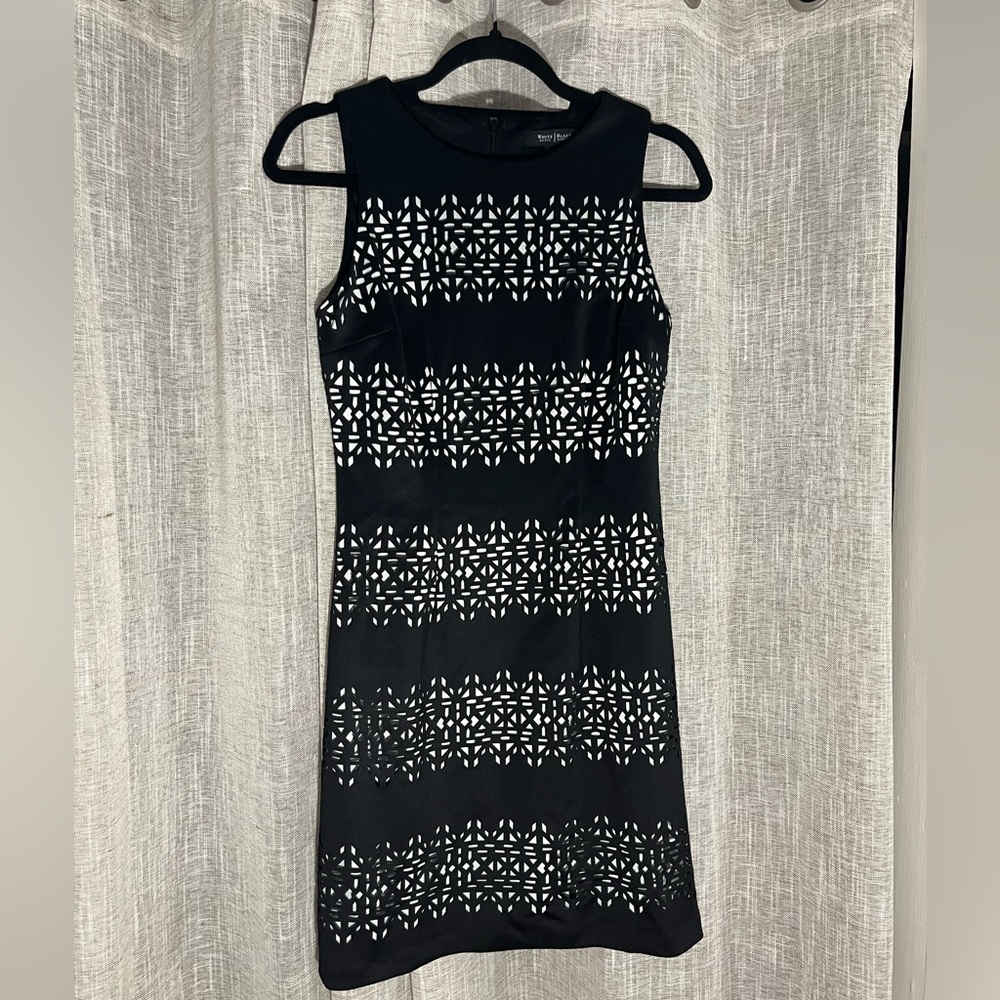 Black and White business dress